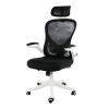 HON® Scatter Stacking Guest Chair, Fixed Arms, Fabric, Black 3