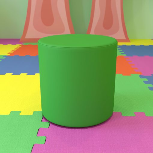 Flash Furniture Soft Seating Collaborative Circle, 18", Green - Image 2