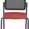 Raynor® Elizabeth Sutton Gramercy Fabric Mid-Back Task Chair, Greyscale Echo/White/Gold 4