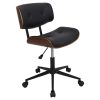 Boss Office Products Medical Stool With Foot Ring And Antimicrobial Vinyl, 34″H x 25″W X 25″D, Black/Chrome 4
