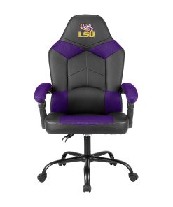Imperial NCAA Adjustable Oversized Vinyl High-Back Office Task Chair, Louisiana State University