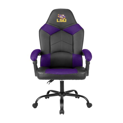Imperial NCAA Adjustable Oversized Vinyl High-Back Office Task Chair, Louisiana State University