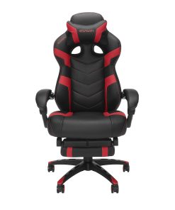 RESPAWN 110 Pro Gaming Chair, With Footrest & Headrest Pillow, Red, RSP110V2RED 2