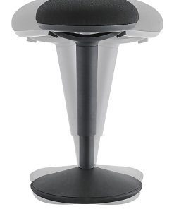 Kore Design™ Office Adjustable Wobble Stool, Black, KDOW5722BA 2