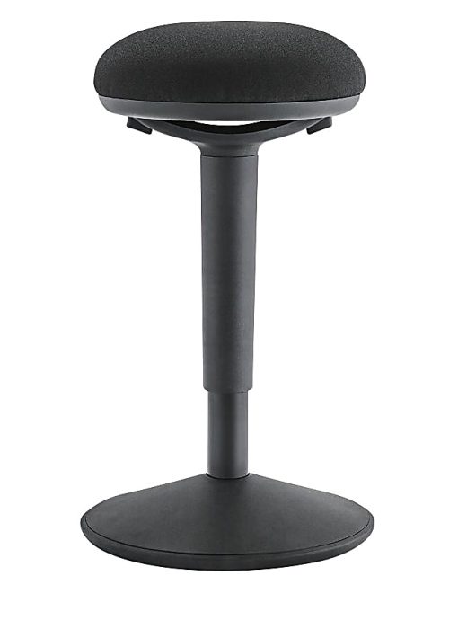 Kore Design™ Office Adjustable Wobble Stool, Black, KDOW5722BA