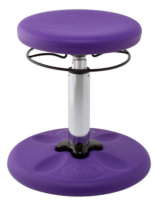 Kore Design™ Kids Adjustable Standard Wobble Chair 14-19", Purple