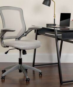 Flash Furniture Ergonomic Mesh Mid-Back Task Chair, Gray