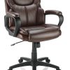 Realspace® Brigsley Fabric Low-Back Task Chair, Gray/White 4