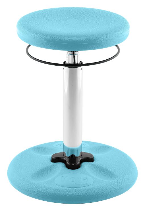 Kore Design™ Kids Adjustable Tall Wobble Chair, Pale Blue
