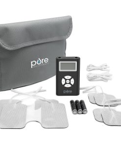 Pure Enrichment PurePulse DUO EMS/TENS Combo Device, Black/White