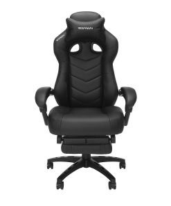 RESPAWN 110 Pro Gaming Chair, With Footrest & Headrest Pillow, Black, RSP110V2BLK 2