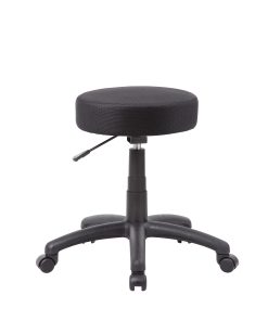 Boss Office Products Multipurpose Mesh Stool, Black
