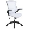 Office Star™ Ergonomic Leather High-Back Executive Office Chair, Gray 3