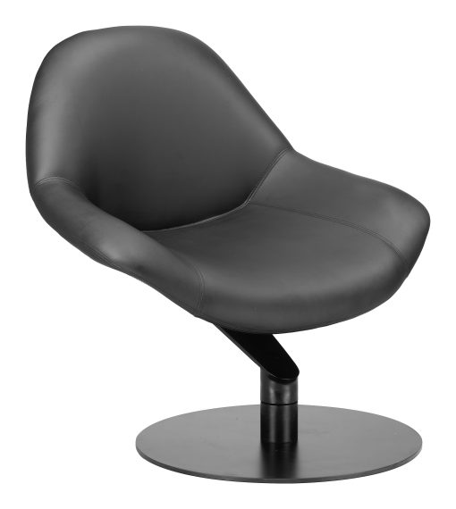 Zuo Poole Accent Chair, Black - Image 2