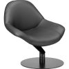 Zuo Poole Accent Chair, Black