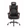 Safco® Precision Extended-Height Fabric Chair, Black 4