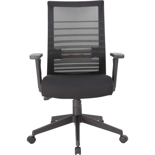 Lorell® Horizontal High-Back Mesh Task Chair, Black - Image 2