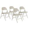 Zuo Nordhavn Swivel Counter-Height Stool, Beige/Gold 4