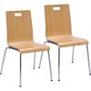 Flash Furniture Wooden/Vinyl Restaurant Barstool With Vertical Slat Back, Burgundy/Mahogany 3