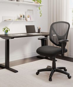 Realspace® MFTC 200 Ergonomic Mesh Mid-Back Task Office Chair, Black, BIFMA Compliant 2