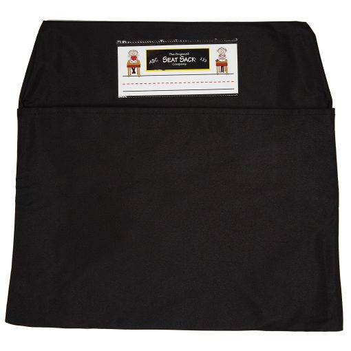 Seat Sack Chair Pocket, Large, 17", Black, Pack Of 2 - Image 2