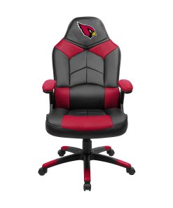Imperial NFL Faux Leather Oversized Computer Gaming Chair, Arizona Cardinals
