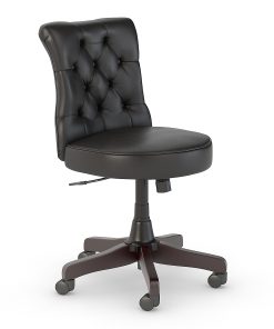 Bush Business Furniture Arden Lane Mid-Back Office Chair, Black, Standard Delivery