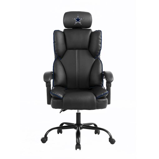 Imperial NFL Champ Ergonomic Faux Leather Computer Gaming Chair, Dallas Cowboys