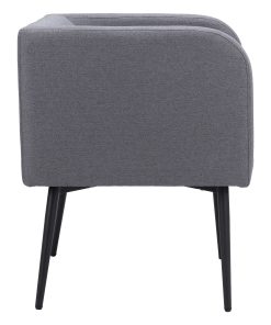 Zuo Horbat Dining Accent Chair, Gray 2