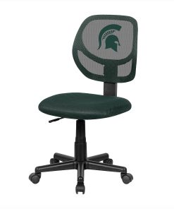 Imperial NCAA Mesh Mid-Back Armless Task Chair, Michigan State University 2