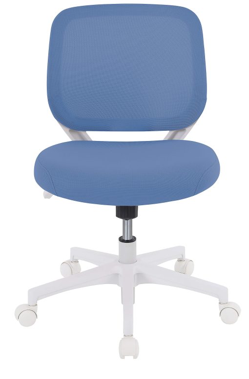 Realspace® Adley Mesh/Fabric Low-Back Task Chair, New Blue/White - Image 2