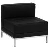 Lifestyle Solutions Mesquite Fabric Guest Chair, Black 4