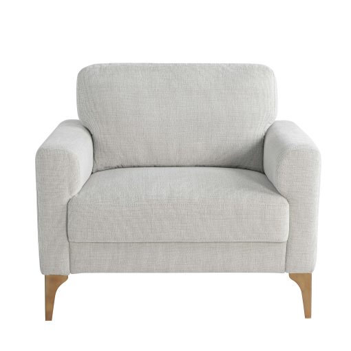 Lifestyle Solutions Mesquite Fabric Guest Chair, Ivory - Image 2