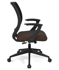 Office Star™ Work Smart Mesh Task Chair, Cocoa/Black 2