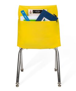 Victor Seat Sack® Chair Cover Classroom Pack, 19" x 1/2", Yellow, Pack Of 25 Covers