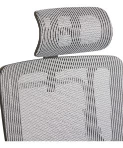 Office Star Pro Line II Pro X996 Headrest For 9966 Series Chairs, Silver