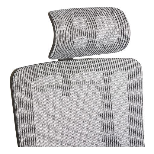 Office Star Pro Line II Pro X996 Headrest For 9966 Series Chairs, Silver