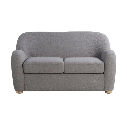 Lifestyle Solutions Gilroy Loveseat, 32-3/4”H x 57-1/10”W x 33-1/10”D, Gray
