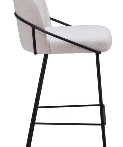 Zuo Jambi Barstools, Ivory, Set Of 2 Barstools 2