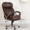 Flash Furniture Mesh Mid-Back Swivel Task Chair With Flip-Up Arms, Green/Black 3