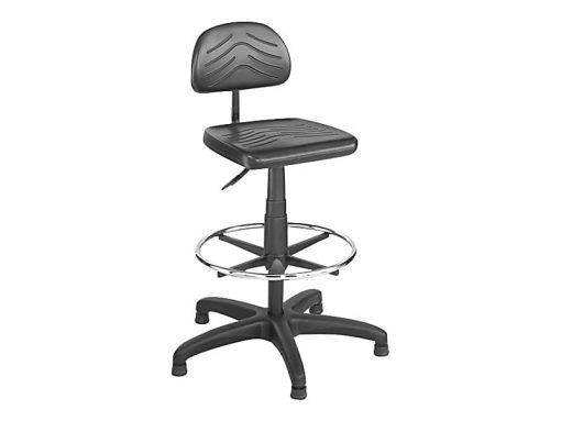 Safco® Task Master® Economy Workbench Task Stool, Black - Image 2