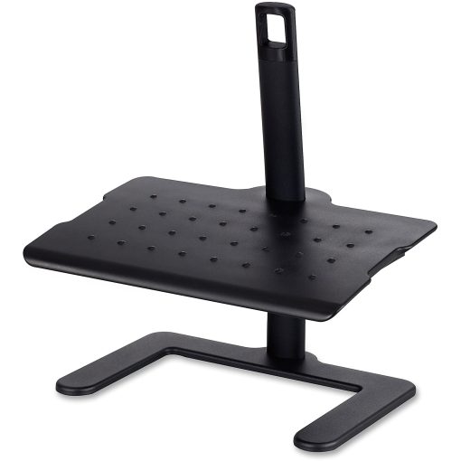 Safco® Height Adjustable Footrest, 21 1/2"H x 20 1/2"W x 14 1/2"D, Black - Image 2