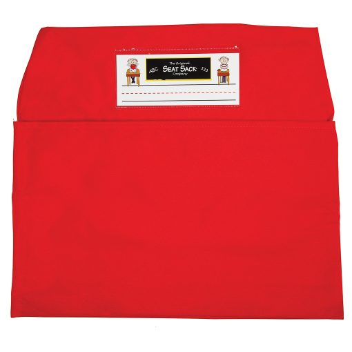 Seat Sack Chair Pocket, Standard, 14", Red, Pack Of 2 - Image 2