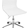 Eurostyle Allison Bungie Low-Back Commercial Office Chair, Black/Red 4