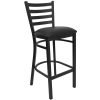 Flash Furniture Mesh Mid-Back Swivel Task Chair With Flip-Up Arms, Blue/White 3