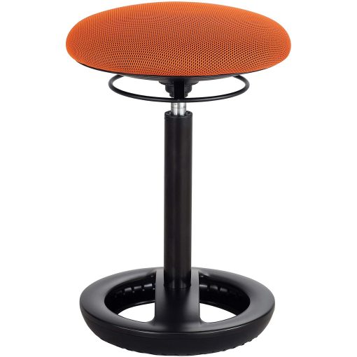 Safco® Twixt® Active Seating Chair, Desk Height, Orange - Image 2