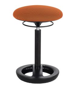 Safco® Twixt® Active Seating Chair, Desk Height, Orange