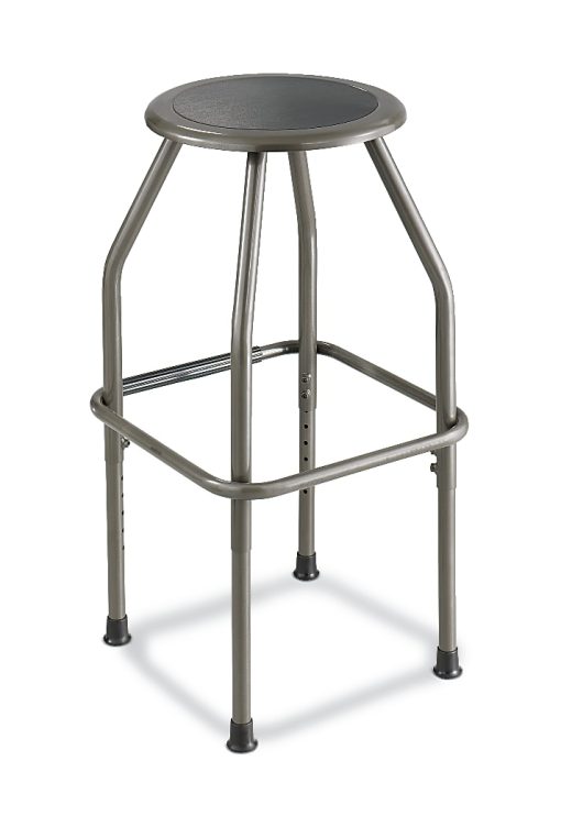 Safco® Diesel Industrial Stool, Black