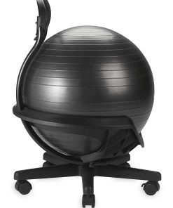 Gaiam Ultimate Balance Ball Chair, Black 2