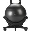 Gaiam Ultimate Balance Ball Chair, Black